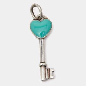 Tiffany & Co. Tiffany Key Enamel Sterling Silver Pendant