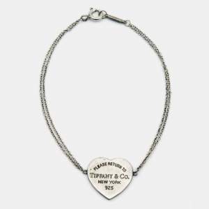 Tiffany & Co. Return To Tiffany Heart Sterling Silver Chain Bracelet