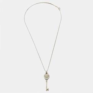 Tiffany & Co. Return To Tiffany Key Sterling Silver Pendant Necklace