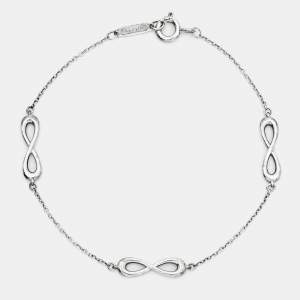 Tiffany & Co. Infinity Endless Sterling Silver Bracelet