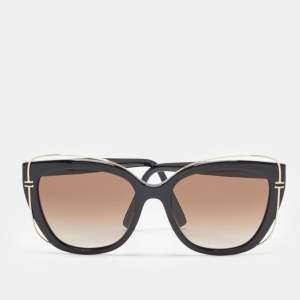 Tiffany & Co. Black/Brown Gradient TF4148 Cat Eye Sunglasses