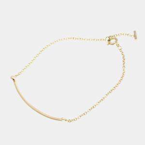 Tiffany & Co. 18K Rose Gold T Smile Bracelet