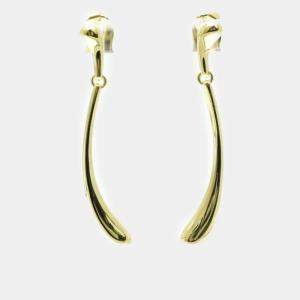 Tiffany & Co. 18K Yellow Gold Elsa Peretti Teardrop Dangle Earrings