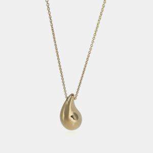Tiffany & Co. 18k Yellow Gold Elsa Peretti Pendant Necklace