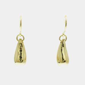 Tiffany & Co. 18K Yellow Gold Elsa Peretti Teardrop Drop Earrings