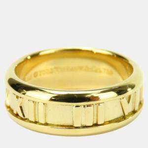 Tiffany & Co Atlas 18K  Yellow Gold Ring EU 51