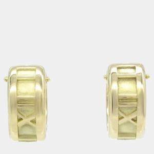 Tiffany & Co. Atlas Hoop Earrings 18k Yellow Gold Gold Metal