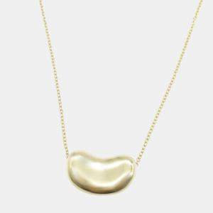 Tiffany & Co. 18k Yellow Gold Bean Long Necklace Gold Metal