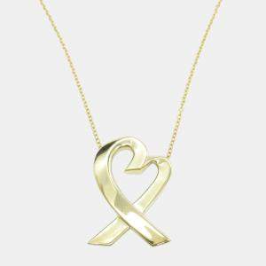 Tiffany & Co. Loving Heart Necklace 18k Yellow Gold Gold Metal