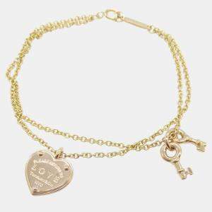 Tiffany & Co. Return to Bracelet 18k Pink Gold Pink Gold Gold Metal
