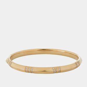 Tiffany & Co. 18k Yellow Gold 0.33 CTW Atlas Bracelet