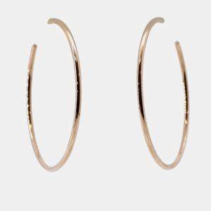 Tiffany & Co. 18K Rose Gold Hoop Earrings