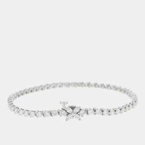 Tiffany & Co. Platinum Victoria Diamond Line Bracelet