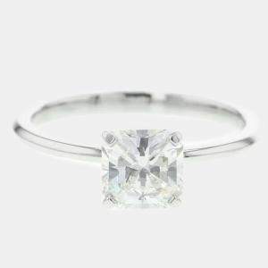 Tiffany & Co. Platinum True Engagement Diamond Ring EU 52 