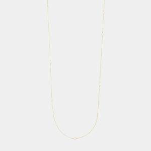 Tiffany & Co. 18K Yellow Gold and Diamond Elsa Peretti Diamond By The Yard Sprinkle Necklace