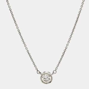 مملوكة مسبقًا Tiffany & Co. Diamonds by the Yard Platinum Necklace