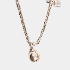 مملوكة مسبقًا Tiffany & Co. Sterling Silver Hardware Wrap Necklace