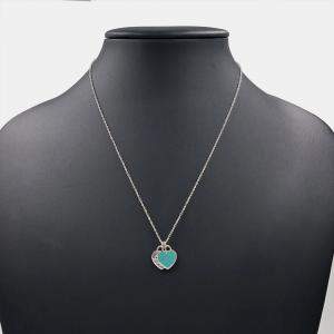 Pre Owned Tiffany & Co. Silver Return-to Necklace