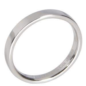 Pre Owned Tiffany & Co. Platinum Flat Wedding Ring Size 57