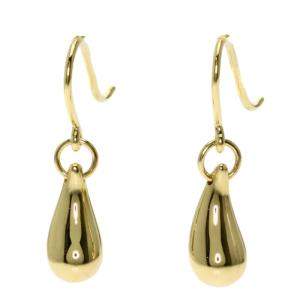 Pre Owned Tiffany & Co. Teardrop 18K Yellow Gold Earrings