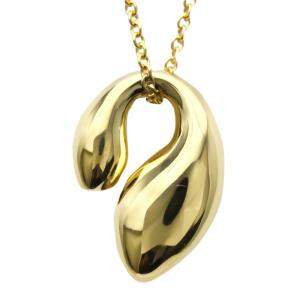 Tiffany & Co. Double Teardrop 18K Yellow Gold Necklace