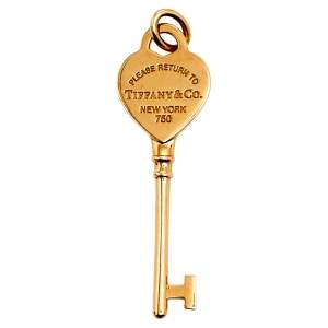 Tiffany & Co. Return to Tiffany Key 18k Rose Gold Pendant