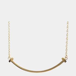Pre Owned Tiffany & Co. Tiffany T Smile 18K Rose Gold Necklace