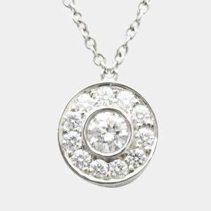 Tiffany & Co. Circlet Round Platinum Diamond Necklace