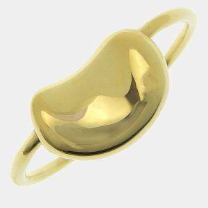 Tiffany & Co. Bean 18K Yellow Gold Ring EU 46