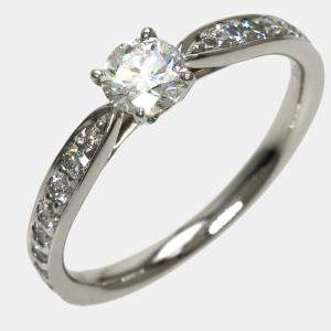 Tiffany & Co. Harmony Platinum Diamond Ring EU 45