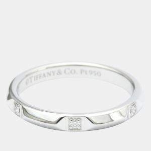 Tiffany & Co. Tiffany True Platinum Diamond Ring EU 54.5