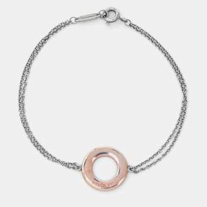 Tiffany & Co. Rubedo Circle Sterling Silver Bracelet