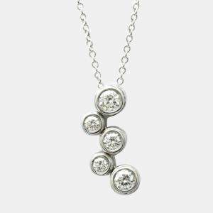 Tiffany & Co. Bubble Platinum Diamond Necklace