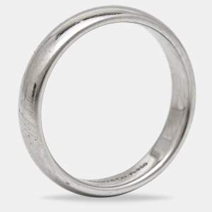 Tiffany & Co. Forever Platinum Wedding Band Ring Size 60