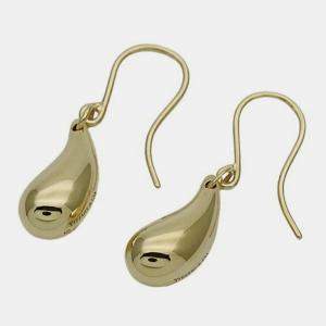 Tiffany & Co. Elsa Peretti Teardrop 18K Yellow Gold Earrings 