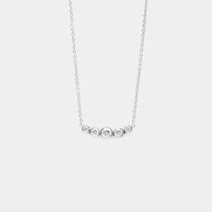 Tiffany & Co. Platinum and Diamond Jazz Graduated Pendant Necklace