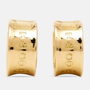 Tiffany & Co. Tiffany 1837 18k Yellow Gold Earrings