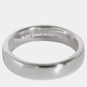 Tiffany & Co. Platinum Tiffany Forever 4.5mm Band EU 52