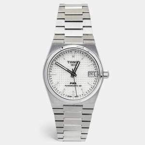Tissot Mother Of Pearl Stainless Steel Powermatic 80 PRX T137.207.11.111.00 Women's Wristwatch 35 mm