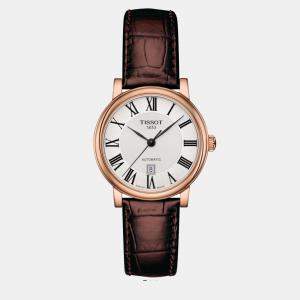 Tissot Brown Leather Watch 30 mm