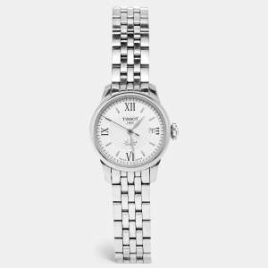Tissot Silver Stainless Steel Le Locle T41.1.183.33 Women's Wristwatch 25.30 mm