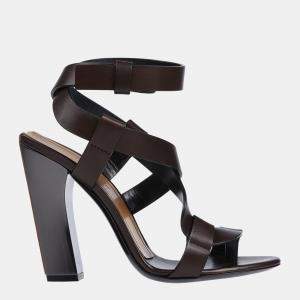 Tom Ford Leather Ankle Strap Sandals 39