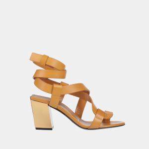 Tom Ford Leather Open Toe Sandals 36.5