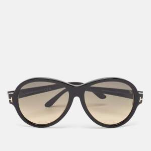 Tom Ford Black Gradient TF1033 Camryn Oversized Sunglasses