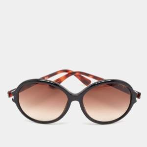 Tom Ford Brown Gradient TF343 Milena Round Sunglasses