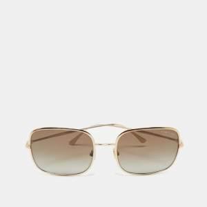 Tom Ford Gold Tone/Brown Gradient CH0055S Square Sunglasses