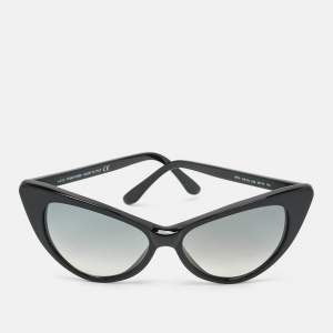 Pre Owned Tom Ford Black TF173 Nikita Cat Eye Sunglasses