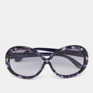 Pre Owned Tom Ford Purple/Grey Gradient TF388 Gisella Sunglasses