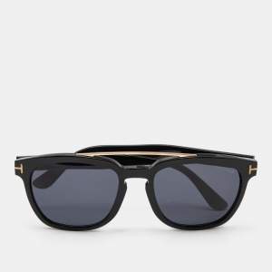 Pre Owned Tom Ford Black TF516 Holt Sunglasses