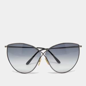 Tom Ford Black Evelyn TF251 Cat Eye Sunglasses